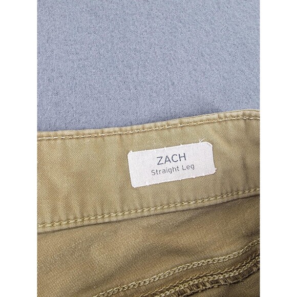 Mavi Jeans Zach Straight Leg Pants Mens 31x30 Khaki Chino Stretch Casual - Picture 8 of 12